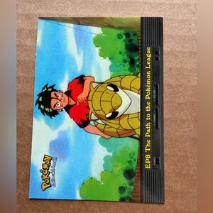 Pokémon Topps Episode Card EP8 The Path to the Pokémon League